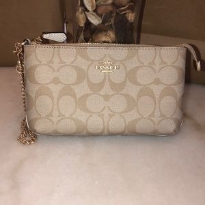Coach Large Wristlet